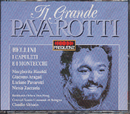 CD「PAVAROTTI   BELLINI / I CAPULETI  E I MONTECCHI 」２枚組