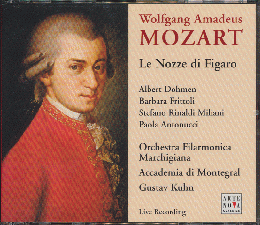 CD「MOZART  Le Nozze di Figaro 」２枚組