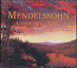 CD「MENDELSSOHN   LIEDER OHNE WORTE」