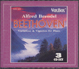 CD「BEETHOVEN Variations&Vignettes for Piano」