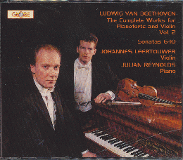 CD「BEETHOVEN/THE WORKS FOR PIANO AND VIOLIN Vol.2」
