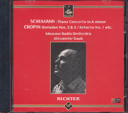 　CD「SCHUMANN  CHPIN / RICHTER 」