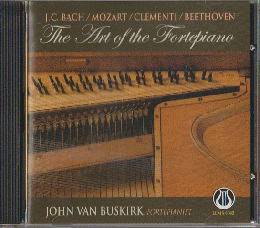 CD「The Art of the Fortepiano/Van Buskirk」
 