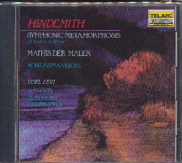 CD「HINDEMITH / SYMPHONIC METAMORPHOSIS . MATHIS DER MALER 」 