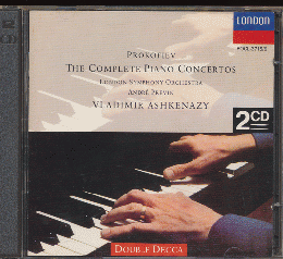 CD「PROKOFIEV / THE COMPLETE PIANO CONCERTOS」