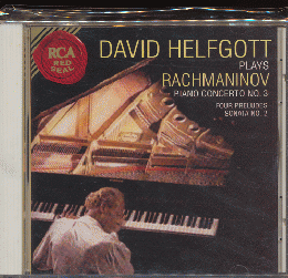 CD「DAVID　HELFGOTT   RACHMANINOV / PIANO CONCERTO」