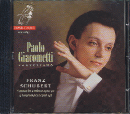 CD「Paolo　Giacometti：Schubert」