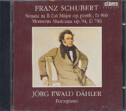 CD「Schubert:DAHLER,　FORTEPIANO」