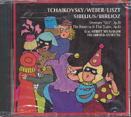 CD「TCHAIKOVSKY/WEBER/LISZT/SIBERIUS/BERLIOZ：Overtune”1812”Op.19」