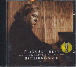 CD「Franz Schubert / Sonata in A minor Op.42, D.845  Op.53,D 850」