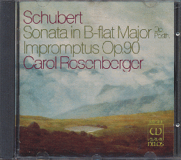 CD「Schubert Sonata in B-flat Major Impromptus Op.90」