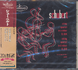 CD「シューベルト／弦楽四重奏曲　第13番「ロザムンデ」第14番「死と乙女」