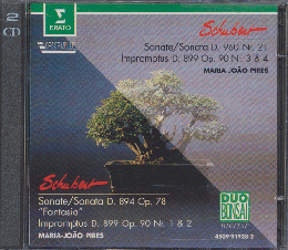 CD「シューベルト／ソナタ D960・即興曲 D899 他