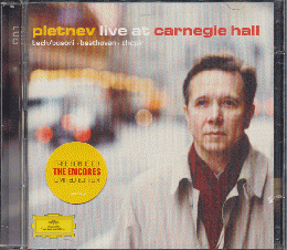 CD「pletnev　ｌｉｖｅ　ａｔ　ｃａｒｎｅｇｉｅ　ｈａｌｌ」