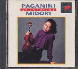 CD「五嶋みどり/PAGANINI　24CAPRICES」