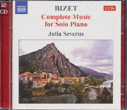 CD「BIZET：Complete Music for Piano」2枚組