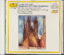 CD「Camille Saint-Saens：
ORGAN SYMPHONY/DANCEMACABRE/BACCHANALE/LE DELUGE」