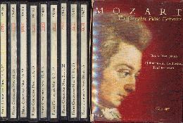 CD「Mozart :　The complete piano concertos　CD9枚組」