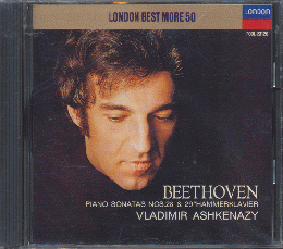 CD「BEETHOVEN / VLADIMIR ASHKENAZY (piano)」
