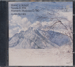 ＣＤ「FRANZ SCHUBERT / ALAIN PLANES (piano) 」