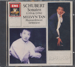 ＣＤ「SCHUBERT / MELVYN TAN (piano) 」