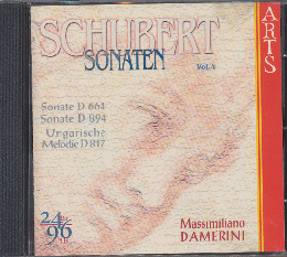 CD「SCHUBERT/SONATEN Vol.4/Massimo DAMERINI」
