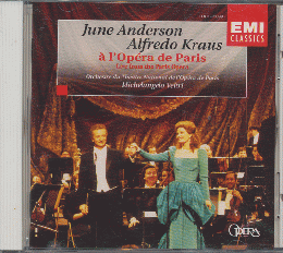 CD「June Anderson Alfredo Kraus /  L'opera De Paris 」