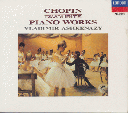 CD「CHOPIN / FAVOURITE PIANO WORKS 」