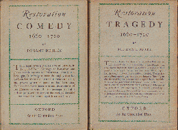 洋書　英語　Restoration　TRAGEDY　1660-1720/Restoration　COMEDY　1660-1720