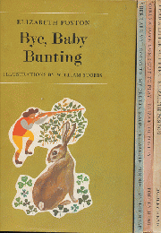 Bye,baby bunting/I had a little nut tree/Girls and boys come out to play/Where are you going to my pretty maid?(4冊セット）