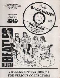 ILLEGAL BEATLES/ Back Issues 1989-90
