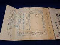 歩兵第五十聯隊第七中隊　中村軍曹「参考書綴」