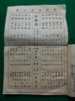 長野遊廓細見記　明治二十八年一月改