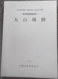 丸山城跡　緊急発掘調査報告