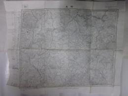 新見　5万分の1地形図　昭和35年