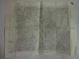 白馬嶽　5万分の1地形図　昭和29年