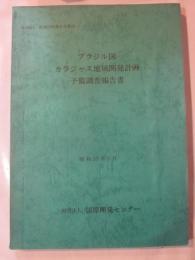 ブラジル国カラジャス地域開発計画予備調査報告書