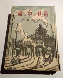 嵐の中の鉄路
