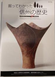 掘ってわかった信州の歴史　長野県埋蔵文化財センター30周年記念誌
