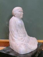  洞澤 今朝夫作　「(達磨太子)」　制作年不明　石膏原型