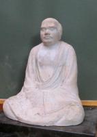  洞澤 今朝夫作　「(達磨太子)」　制作年不明　石膏原型