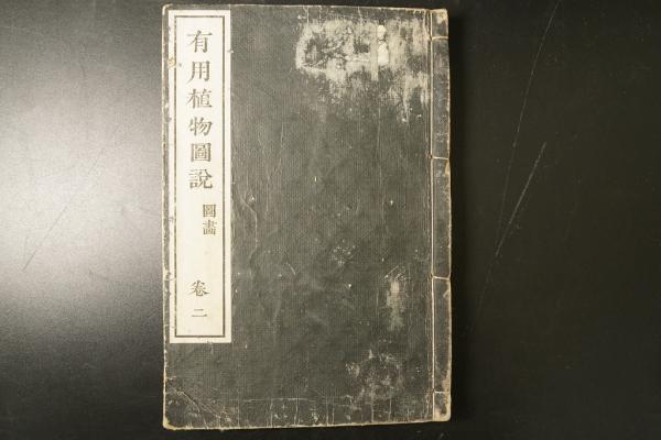 有用植物図説 巻2 彩色木版(田中芳男, 小野職愨撰) / 古本、中古本、古