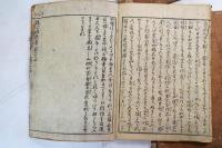 浮世伝授車1－4巻　4冊　浮世草子
