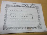 長野縣埴科郡第九番區會則　則　明治十五年五月　B6版6頁　/ 埴科郡會議事細則　明治14年　B4年　B6版１３頁　/ 埴科郡東紹山孫村々會義事細則　明治十三年十二月　B6版２０頁　/　 埴科郡屋代町・栗佐村・雨宮村・倉科村・土口村・森村・共有澤山之内字芝平争訴弐之公判　Ｂ6版３４頁　明治13年3月　/　 埴科郡東飯山村會則　B612頁　/　乙第七拾三号　小学校に関する記述　明治15年6月　B6版３０頁　/　 埴科郡鏷物師屋村　村会議事細則　明治17年B6版12頁　/  埴科郡船松山村會事細則　明治13年12月　B6版6冊紐綴　合計8点
 
 

 
 