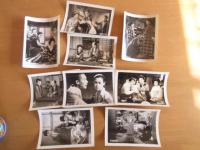 1951年～59年代の邦画スチール写真　4枚ほどピン穴　14枚　12×17㎝