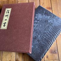 信州の書/新 信州の書　信濃毎日新聞社編 高井鴻山 佐久間象山 井上井月 小林一茶 若山牧水 藤村 島木赤彦 白隠 比田井天来など多数 OSIa1yn