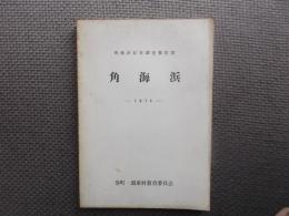 角海浜 : 角海浜綜合調査報告書