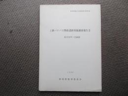 上新バイパス関係遺跡発掘調査報告