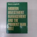 Modern Investment Management and the Prudent Man Rule