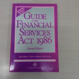 Guide to the Financial Services Act 1986